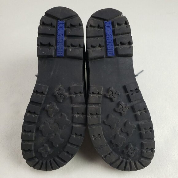 Birkenstock Jackson Leather Boot Womens 6-6.5 EU 37 N Black Ankle Hiking Lace Up - Picture 11 of 14